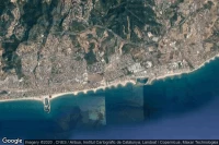 Vue aérienne de Cunit