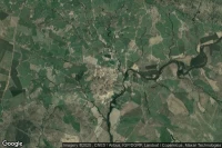 Vue aérienne de Carcaboso