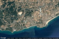Vue aérienne de Altafulla