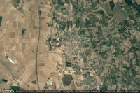 Vue aérienne de Alguaire