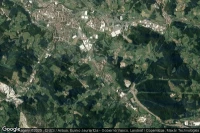 Vue aérienne de Abadiño