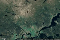 Vue aérienne de Suldalsosen