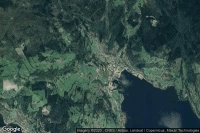 Vue aérienne de Oystese