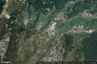 Vue aérienne de Villa Lagarina