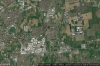 Vue aérienne de Verdello