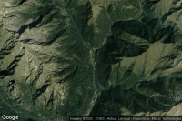 Vue aérienne de Valprato Soana