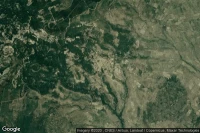 Vue aérienne de Santu Lussurgiu