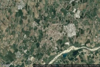 Vue aérienne de Santarcangelo