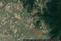 Vue aérienne de San Giuliano Terme