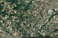 Vue aérienne de Saltara