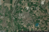 Vue aérienne de Romano di Lombardia