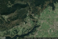 Vue aérienne de Roana