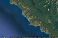 Vue aérienne de Riomaggiore