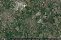 Vue aérienne de Povegliano Veronese