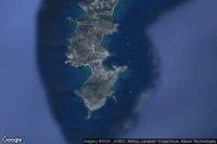 Vue aérienne de Ponza