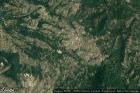 Vue aérienne de Poggio Moiano