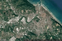 Vue aérienne de Pesaro