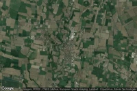 Vue aérienne de Pavone del Mella