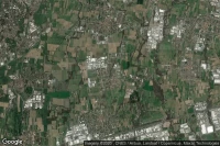 Vue aérienne de Ornago