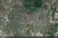 Vue aérienne de Monza