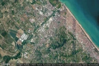 Vue aérienne de Montesilvano