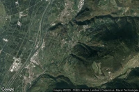 Vue aérienne de Montagna