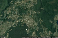 Vue aérienne de Manziana