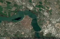 Vue aérienne de Mantova