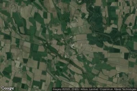 Vue aérienne de Genivolta
