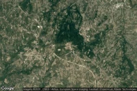 Vue aérienne de Frigento