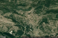Vue aérienne de Fiuggi