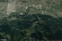 Vue aérienne de Faedo Valtellino