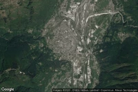 Vue aérienne de Domodossola