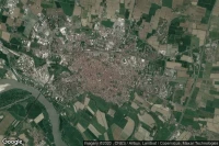 Vue aérienne de Cremona