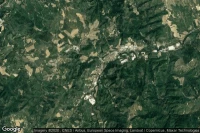 Vue aérienne de Comunanza