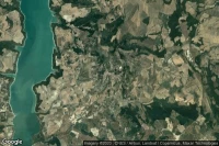 Vue aérienne de Celenza Valfortore