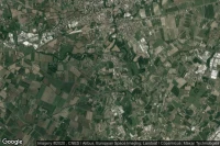 Vue aérienne de Cavolano