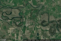 Vue aérienne de Cavenago dAdda