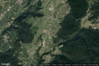 Vue aérienne de Cavareno