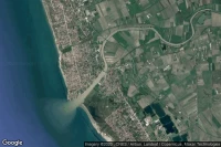 Vue aérienne de Castel Volturno