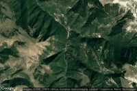 Vue aérienne de Castelsantangelo sul Nera