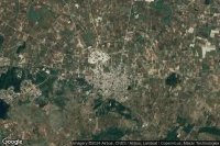 Vue aérienne de Cassano delle Murge