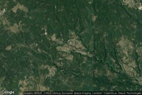 Vue aérienne de Capranica