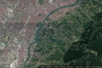 Vue aérienne de Borgo Po