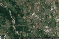 Vue aérienne de Bernate Ticino