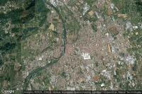 Vue aérienne de Bassano del Grappa