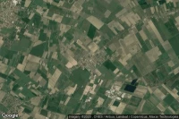 Vue aérienne de Baricella