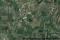 Vue aérienne de Ariano nel Polesine