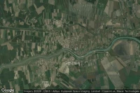 Vue aérienne de Anguillara Veneta
