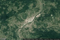 Vue aérienne de Zavidovici